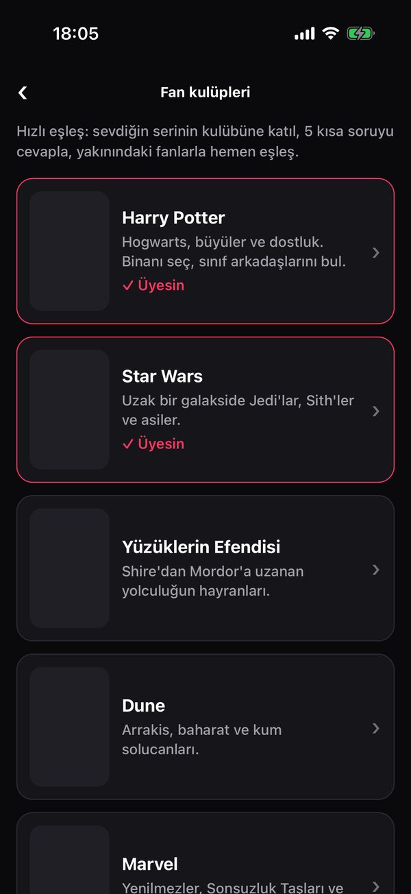 Hayran kulüpleri listesi
