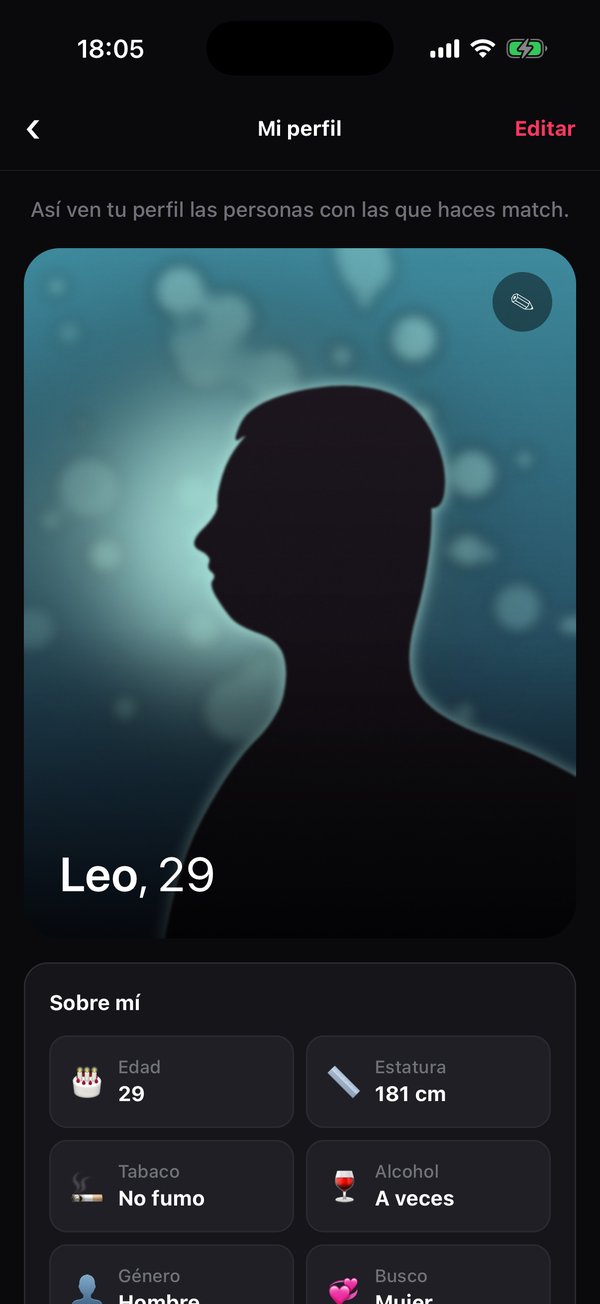 Un perfil en MovieForUs
